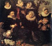 Frans Hals Portrait of an unknown family oil